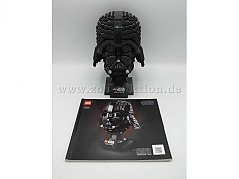Gesamtansicht der LEGO Star Wars-Figur Darth-Vader Helm, 75304