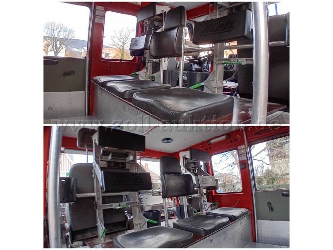 Innenansicht, mittlere Sitzreihe hinten