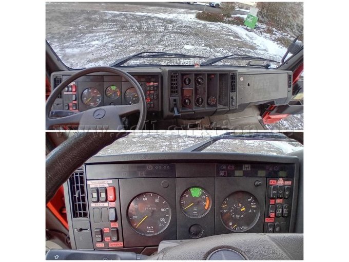 Armaturenbrett und Tacho