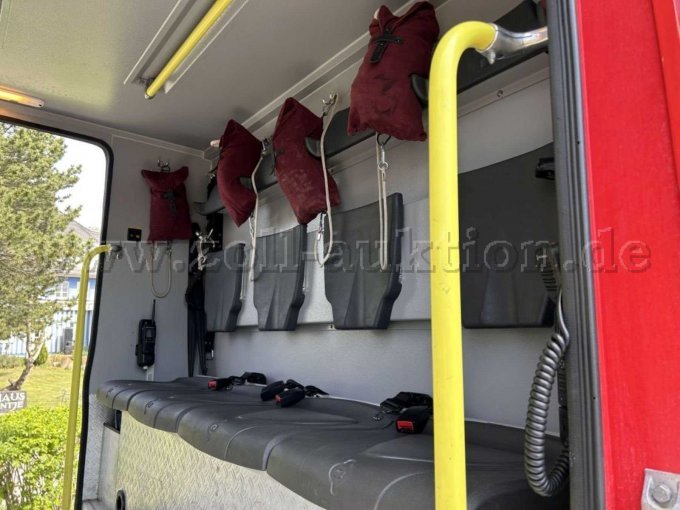 Blick Gruppenkabine links