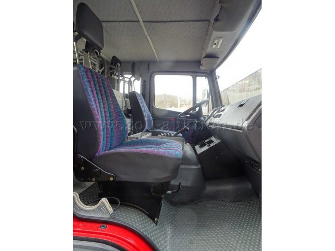 Sicht auf den Fahrersitz