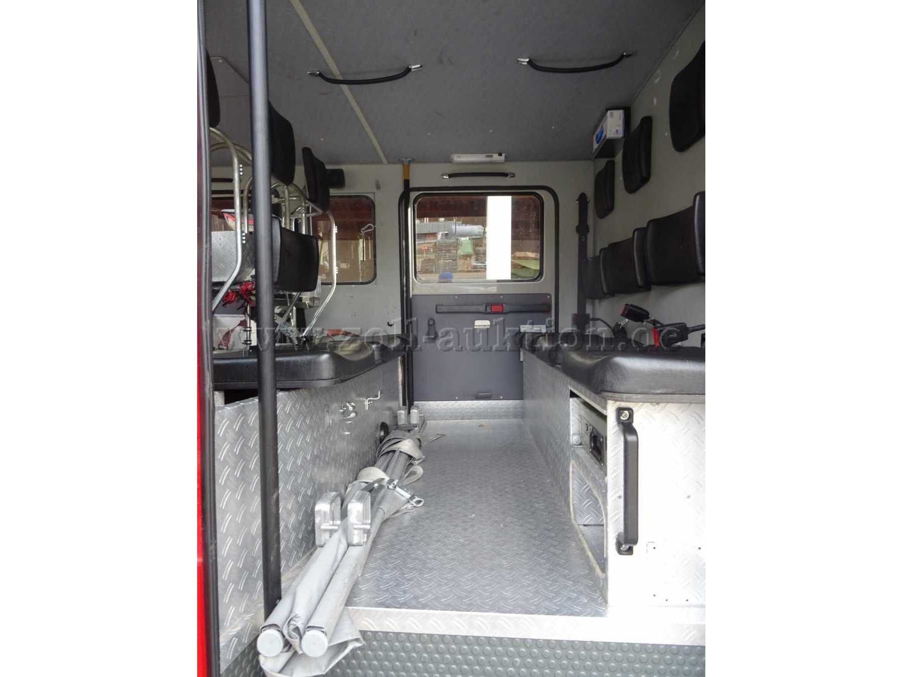 Mannschaftssitze Innenraum