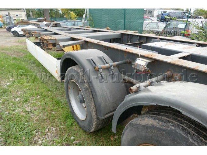 1 LKW-Sattelauflieger Krone Sattelauflieger SDC27 / Unfall- & Bastlerfahrzeug – foto 3 – kavel bij Zoll-Auktion, Wandlitz