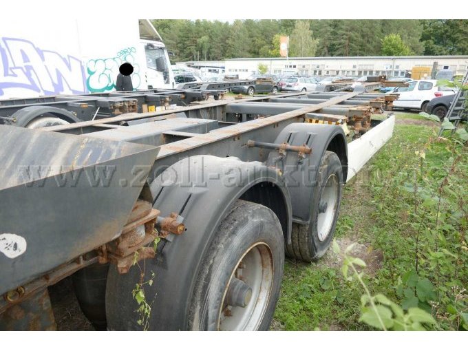 1 LKW-Sattelauflieger Krone Sattelauflieger SDC27 / Unfall- & Bastlerfahrzeug – foto 6 – kavel bij Zoll-Auktion, Wandlitz