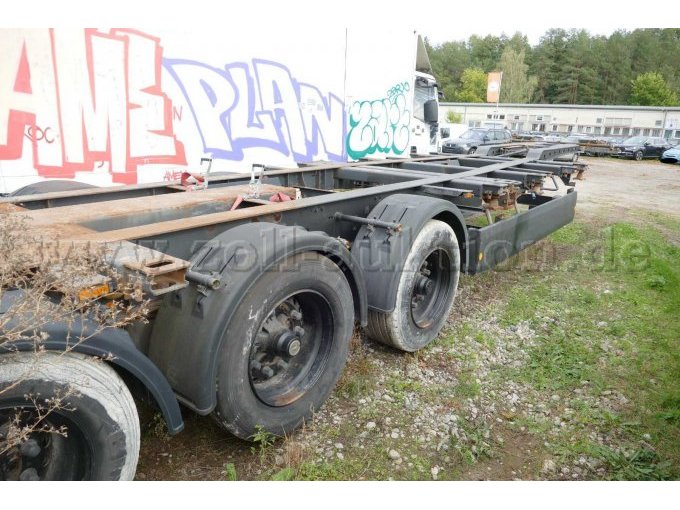 1 LKW-Sattelauflieger Krone Sattelauflieger SDC27 / Unfall- & Bastlerfahrzeug – foto 5 – kavel bij Zoll-Auktion, Wandlitz