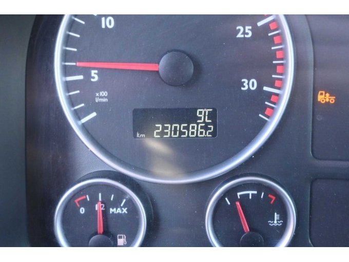 Laufleistung abgelesen