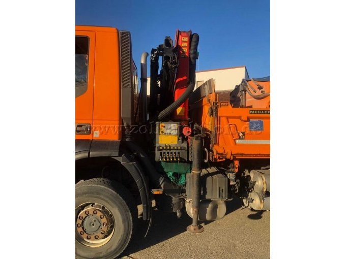 1 LKW IVECO B044 mit Kipper und Winterdienstausrüstung – foto 5 – kavel bij Zoll-Auktion, Gersthofen