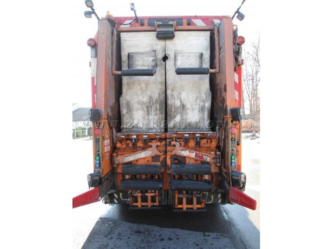 Heckansicht/Schüttung