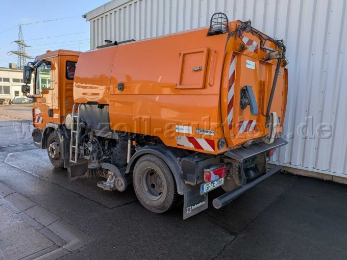 Kehrmaschine linke Seite