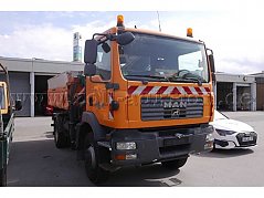 MAN TGM 13.240 Frontansicht Seitenansicht Beifahrer