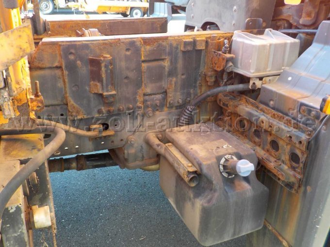 Detailbild Abbaustelle Kran