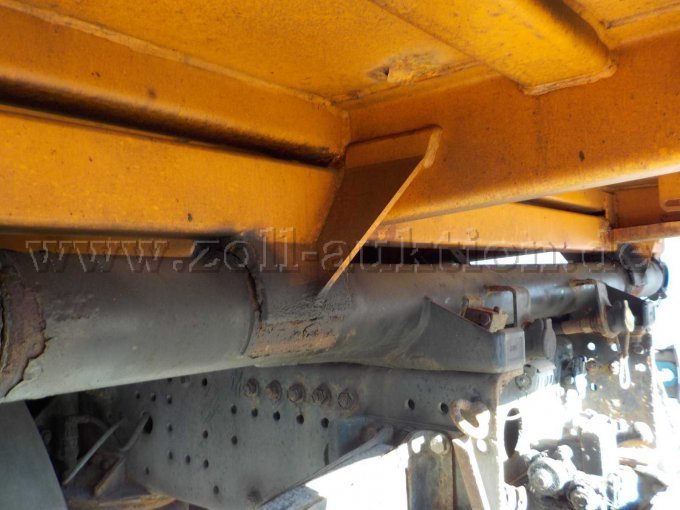 Detailbild verbogene Kippwelle