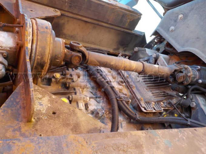 Detailbild Abbaustelle Kran