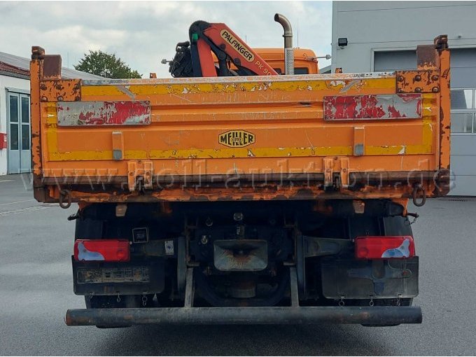1 LKW MAN TGS 26.400 6X4H-2 BL mit Kran und 3-Seiten Kipper defekt – foto 5 – kavel bij Zoll-Auktion, Passau