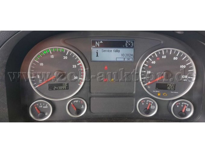 1 LKW MAN TGS 26.400 6X4H-2 BL mit Kran und 3-Seiten Kipper defekt – foto 10 – kavel bij Zoll-Auktion, Passau
