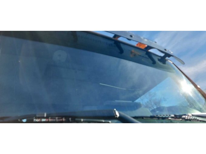 Sprung in der Windschutzscheibe