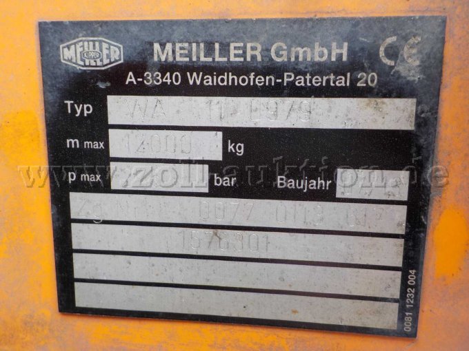 Detailbild Typenschild