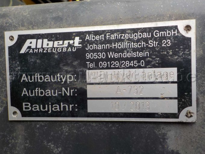 Detailbild Typensichild