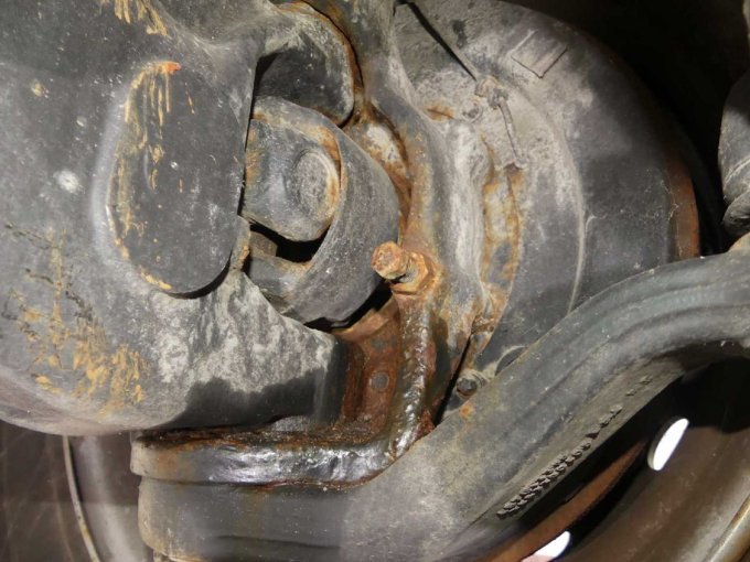 LKW MAN Detailansicht Rost