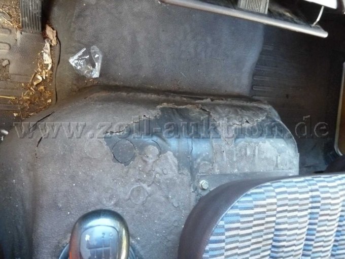 Innenraum verschlissen