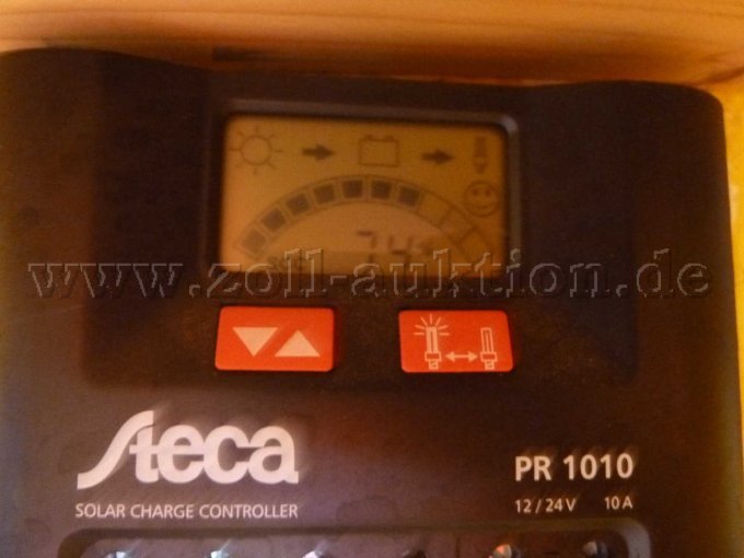 Anzeige Photovoltaikanlage