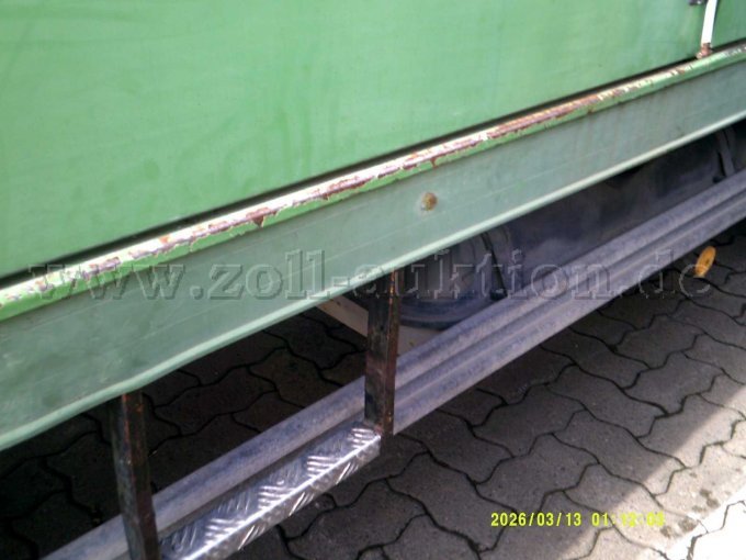 Beispiel für Rost am gesamten Fahrzeug