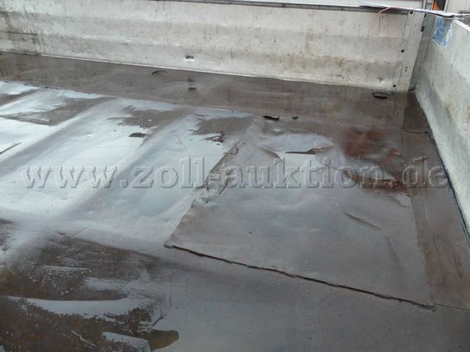 Ladefläche mit Beschädigung