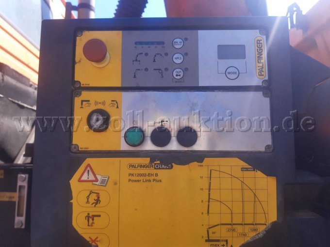 Bedienpult Kran am LKW