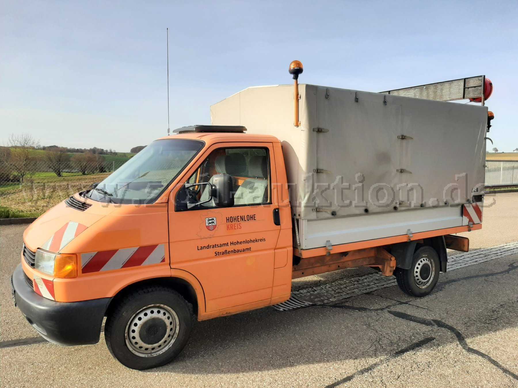 VW LKW Kontrollfahrzeug