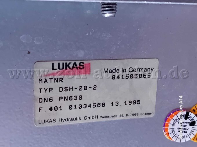 Typenschild Lukas