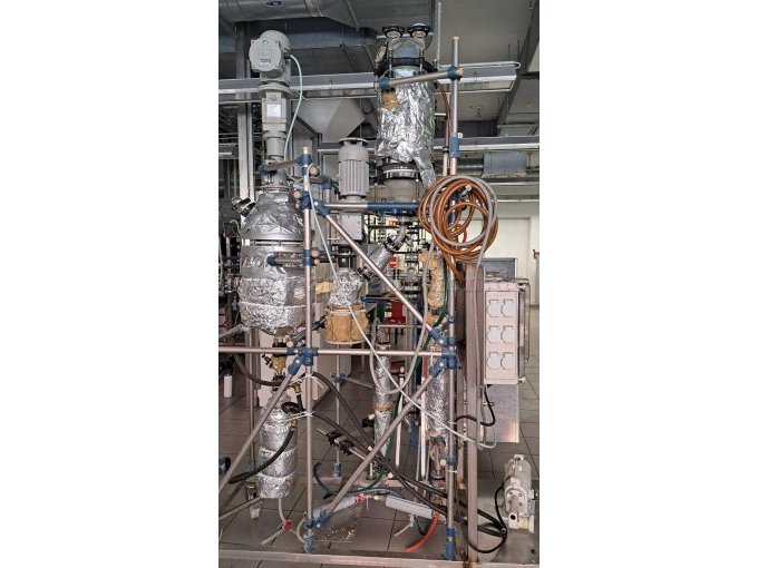 Kristallisator Rückansicht