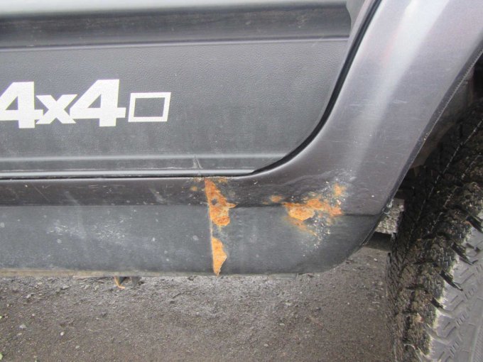 Roststelle Radlauf hinten links