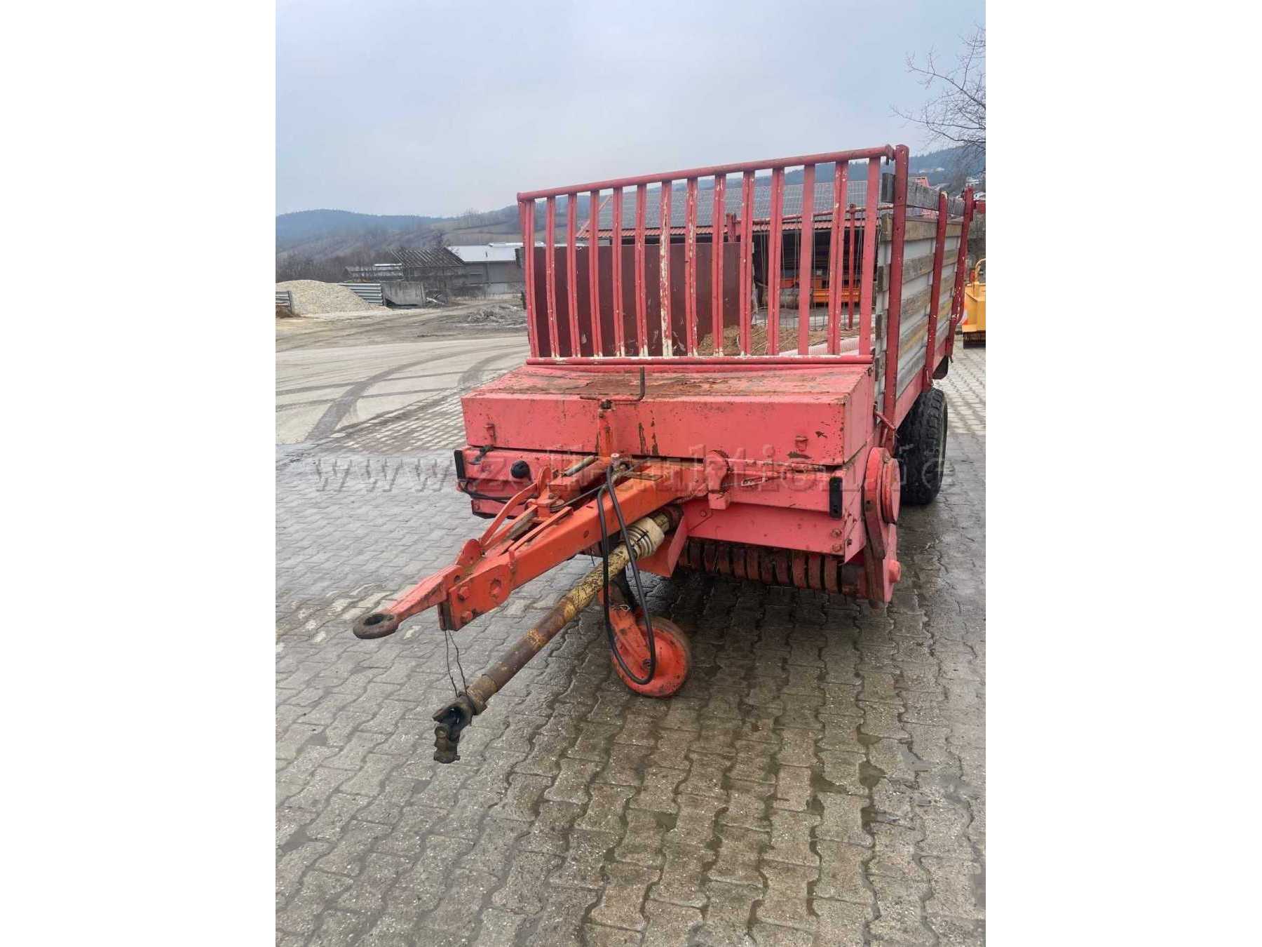 Ladewagen Hagedorn
Anschicht von vorne
