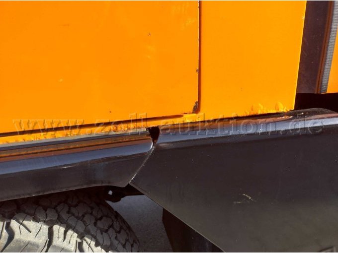 Rostansatz Fahrereinstieg