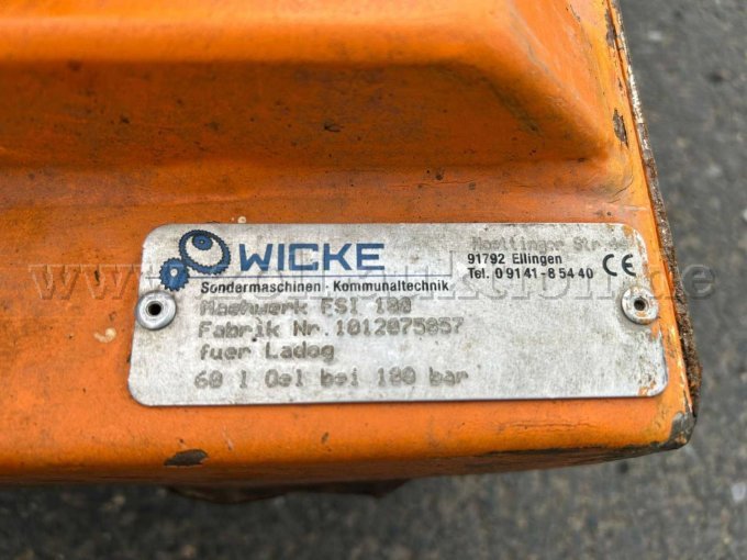 Typenschild Mähwerk