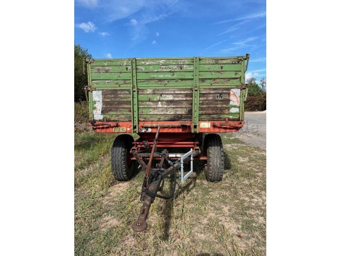1 landbouwaanhangwagen Krone 8 to – foto 2 – kavel bij Zoll-Auktion, Otzberg