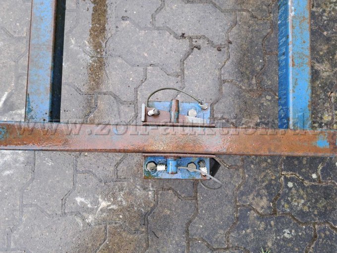 Ansicht der schmalen Seite von oben