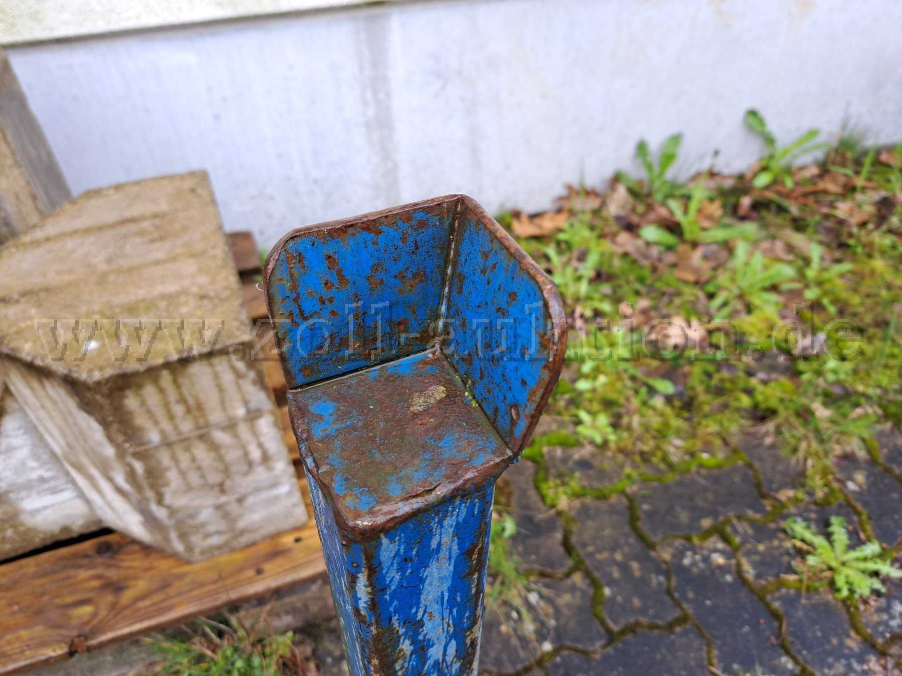 Ansicht der Aufnahme an den Streben