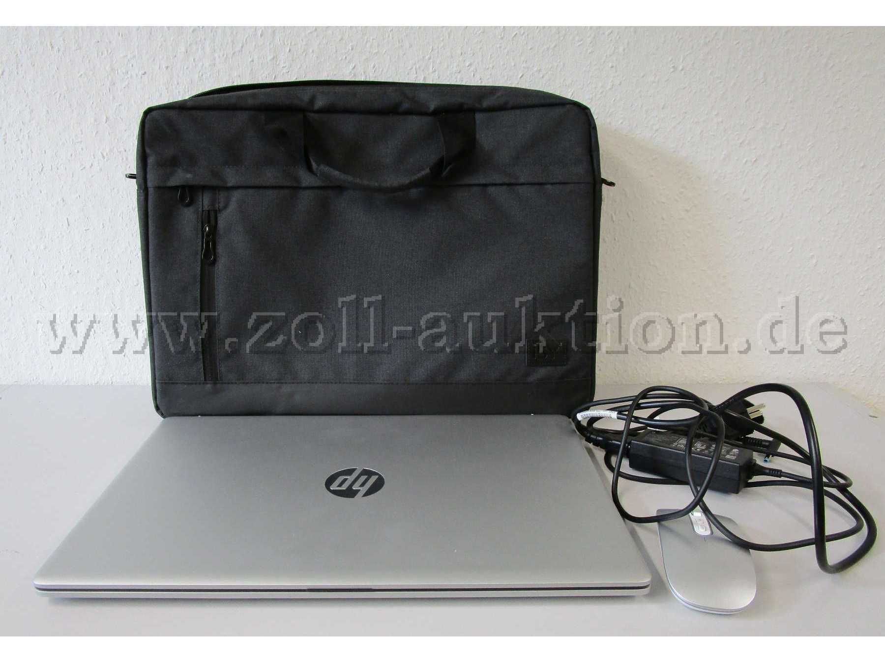 Laptop HP mit Tasche, Mouse, Kabel