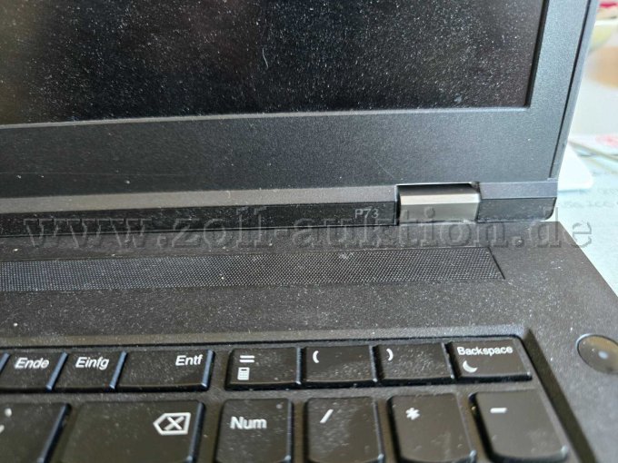 1 Laptop Lenovo P73 ThinkPad ohne Festplatte und Netzteil, 17,3 Zoll – foto 7 – kavel bij Zoll-Auktion, Hamburg
