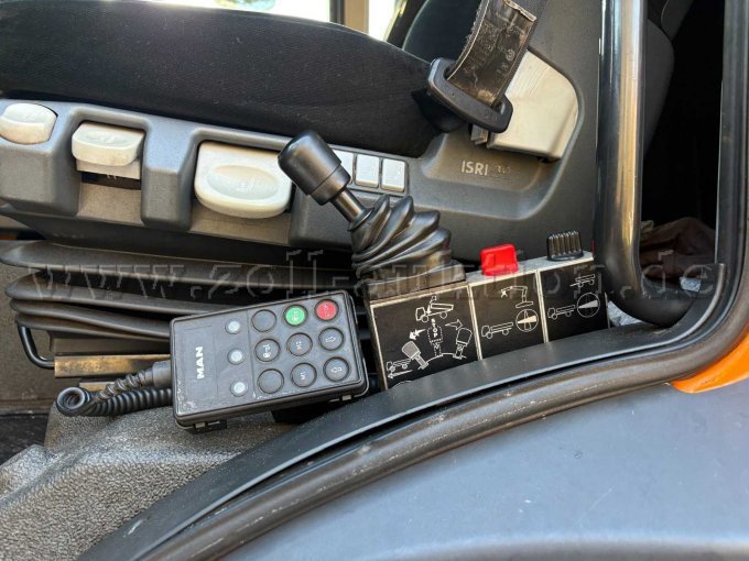 Bedienfeld Luftachse+Kranbetrieb