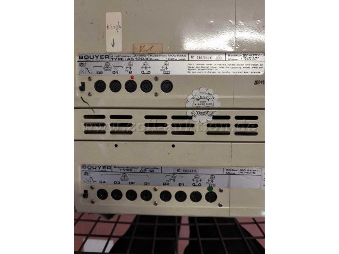 Verstärker Rückansicht