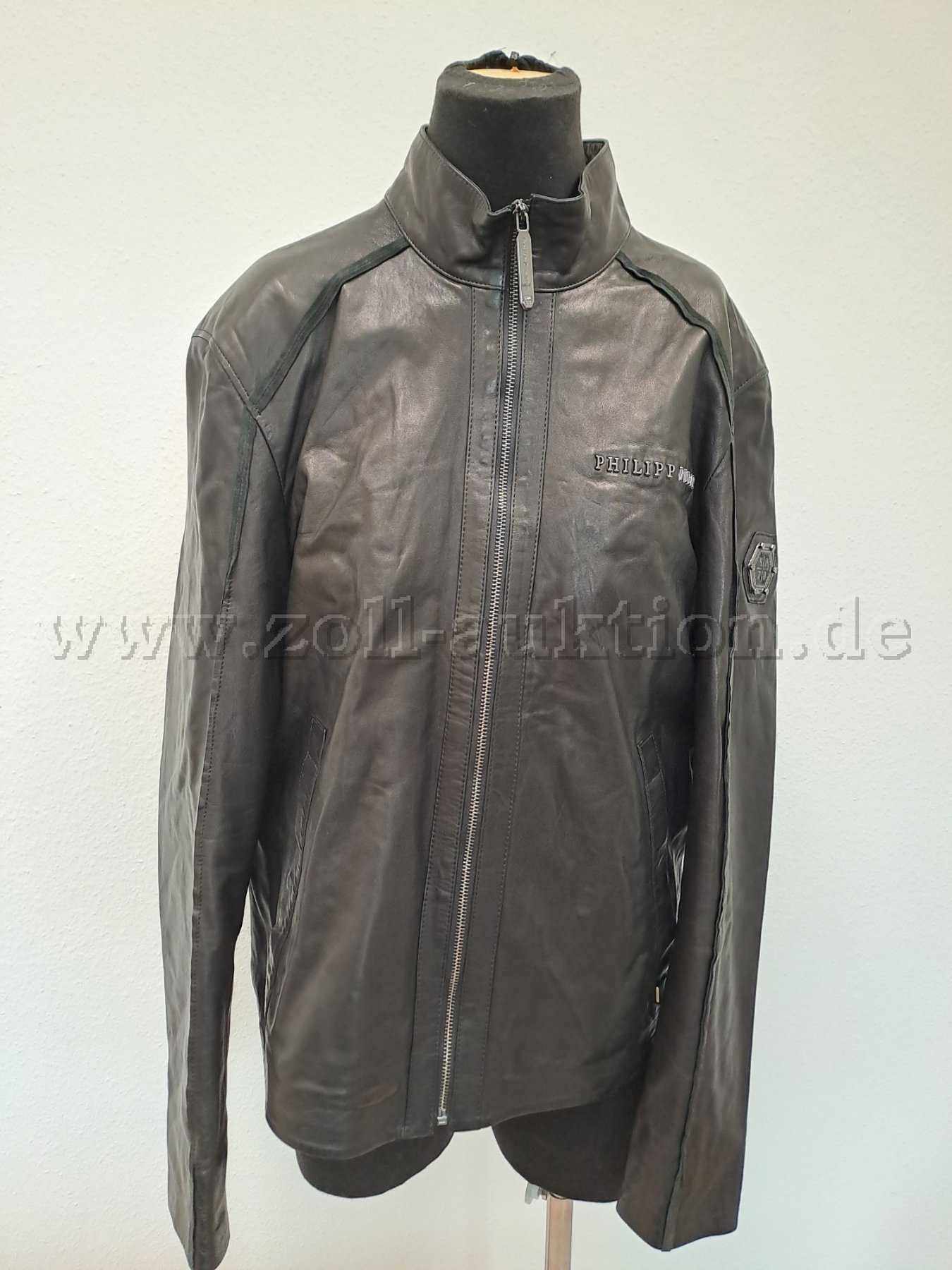 1 leather jacket ORIGINAL by PHILIPP PLEIN - size 52