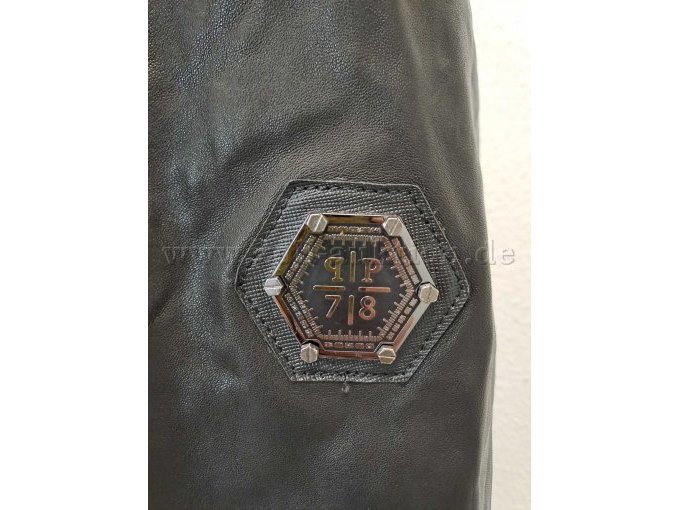 1 ORIGINELE leren jas van PHILIPP PLEIN - maat 52 – foto 5 – kavel bij Zoll-Auktion, St.Vith