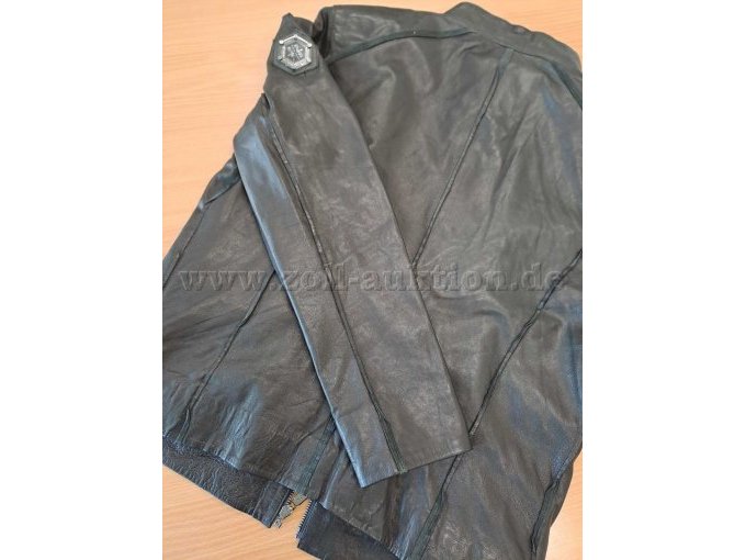 1 ORIGINELE leren jas van PHILIPP PLEIN - maat 52 – foto 4 – kavel bij Zoll-Auktion, St.Vith