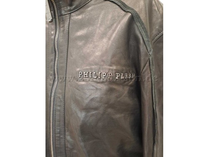 1 ORIGINELE leren jas van PHILIPP PLEIN - maat 52 – foto 2 – kavel bij Zoll-Auktion, St.Vith