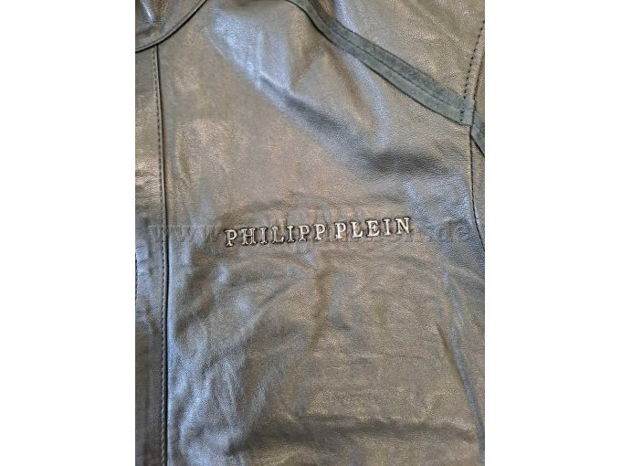 1 ORIGINELE leren jas van PHILIPP PLEIN - maat 52 – foto 6 – kavel bij Zoll-Auktion, St.Vith
