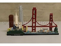 Lego Architecture 21043 San Francisco Gesamtansicht von vorne