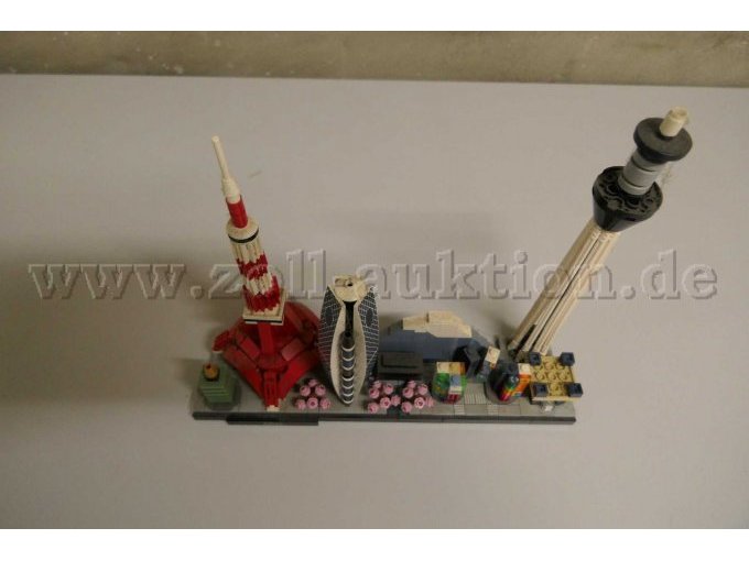 Lego Architecture 21051 Tokyo Gesamtansicht von oben