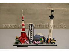 Lego Architecture 21051 Tokyo Gesamtansicht von vorne